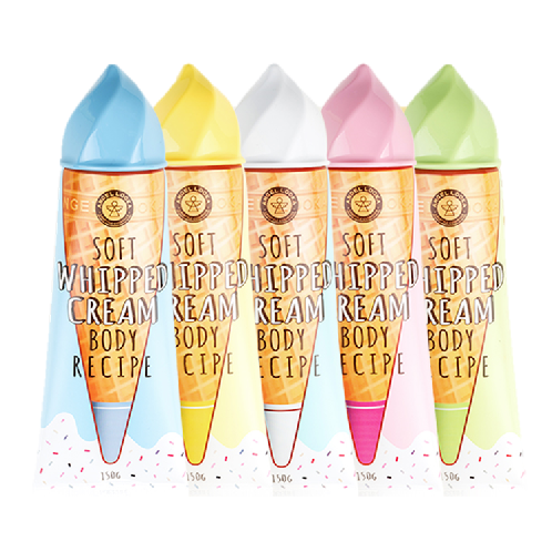 soft whipped cream body recipe